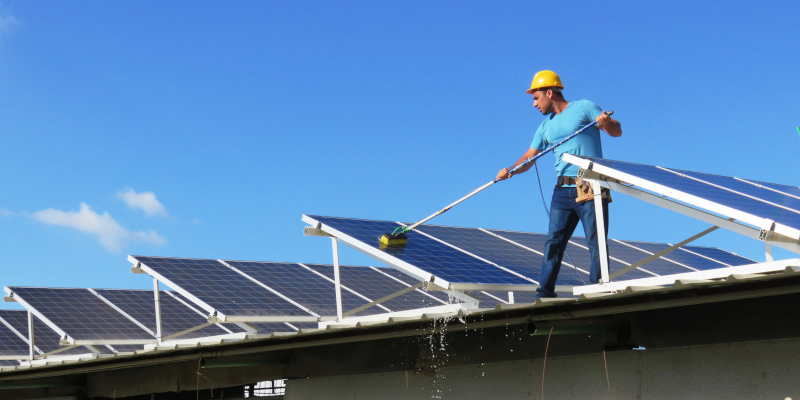 Solar Panel Cleaning in Wilmington, North Carolina