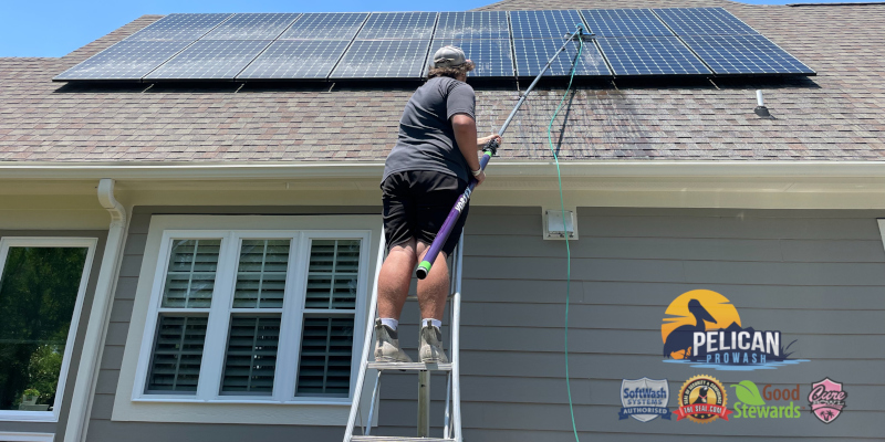 Solar Panel Washing in Southport, North Carolina