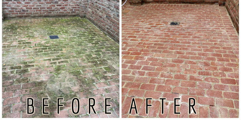 Brick Washing in Southport, NC